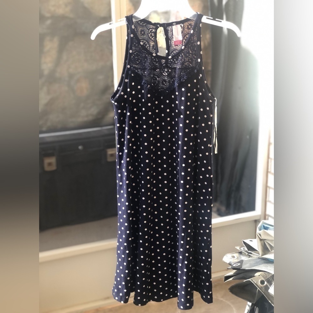 Navy Blue Dress; small; Nobo